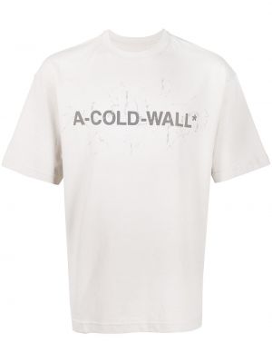 T-shirt con stampa A-cold-wall*
