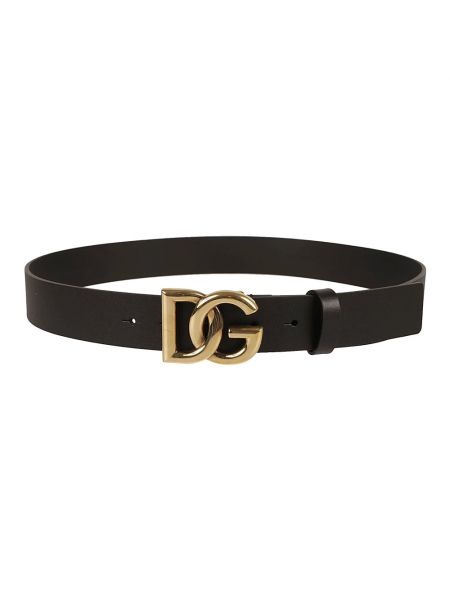 Cintura di pelle Dolce & Gabbana oro