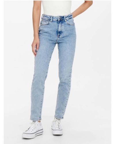 Priliehavé džínsy s rovným strihom Only