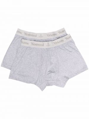 Bomull boksershorts Vivienne Westwood grå