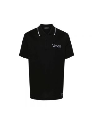 Poloshirt Versace schwarz