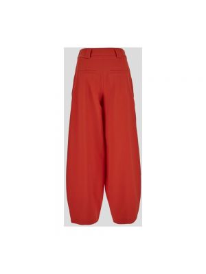 Pantalones bootcut Closed rojo