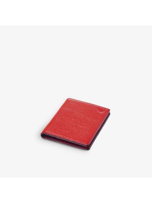 Кожаный кошелек Aspinal Of London красный