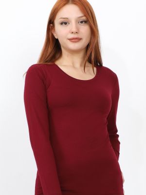 Блуза с дълъг ръкав Instyle червено