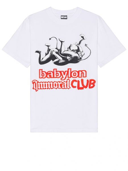 Camiseta Babylon blanco