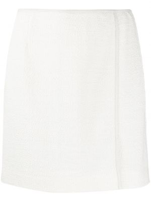 Bílé mini sukně Nanushka