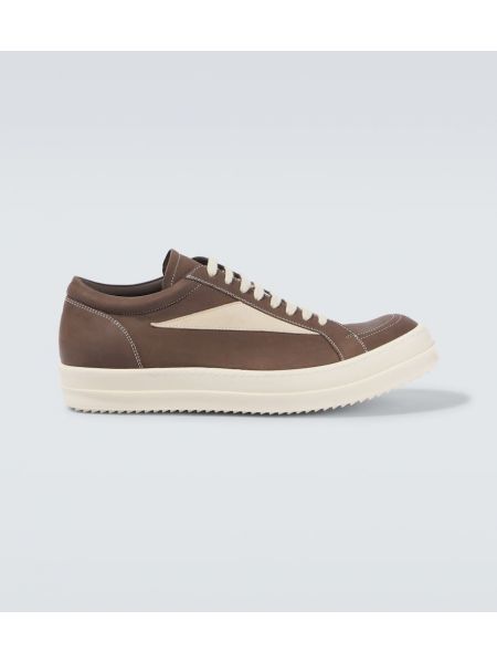 Skinn ruskind sneakers Rick Owens brun