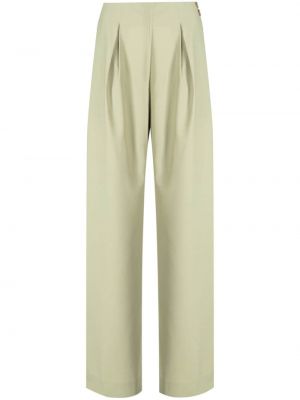 Pantaloni plisate Rejina Pyo verde