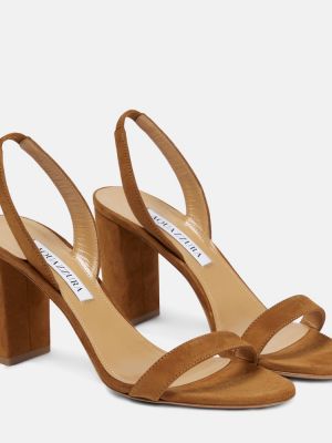 Mocka sandaletter Aquazzura brun