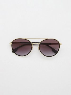 Солнцезащитные очки Burberry, золотой