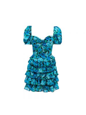 Sukienka mini Rotate Birger Christensen niebieska