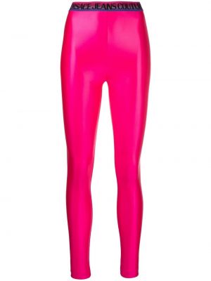 Leggings Versace Jeans Couture rose