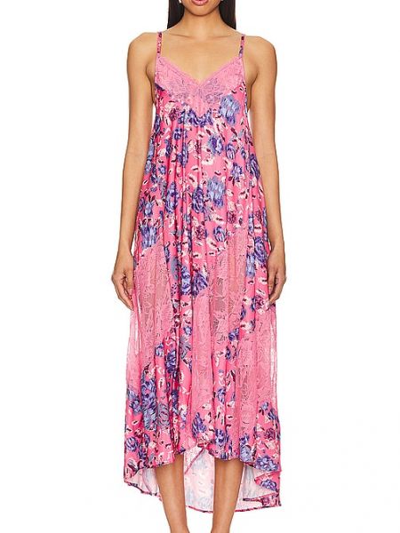 Slip con stampa Free People rosa