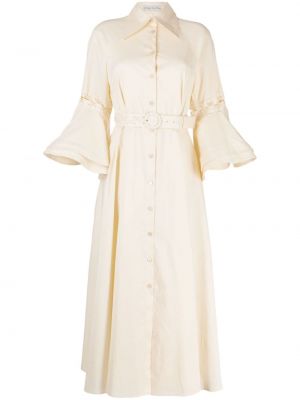 Sukienka midi bawełniana Palmer / Harding biała