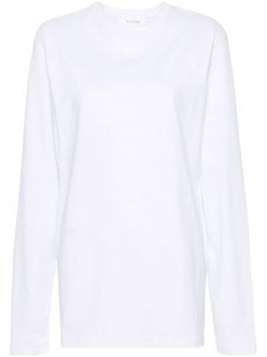Bavlněné tričko Sportmax bílé