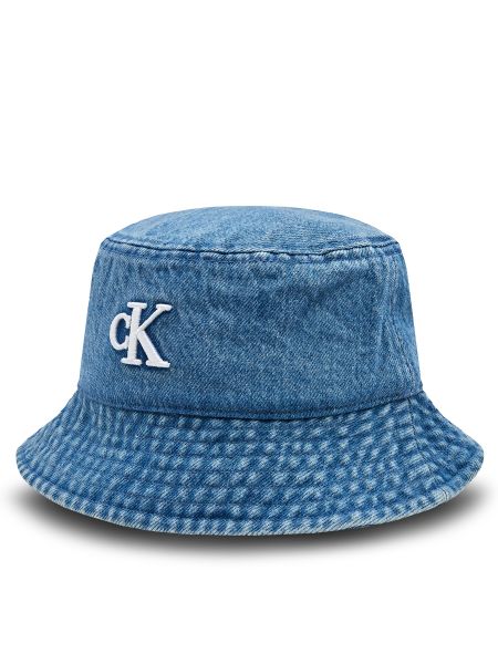 Chapeau de seau Calvin Klein bleu
