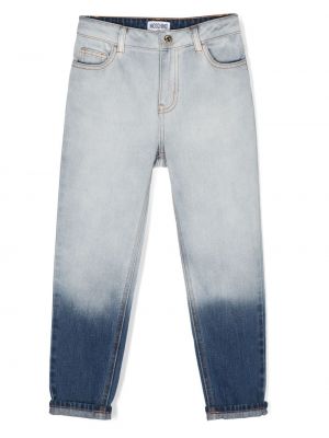 Jeans for piger Moschino Kids blå