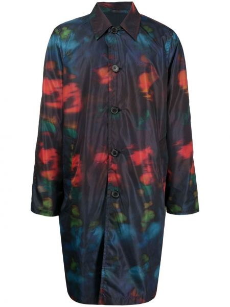Двустранно палто с tie-dye ефект Paul Smith черно
