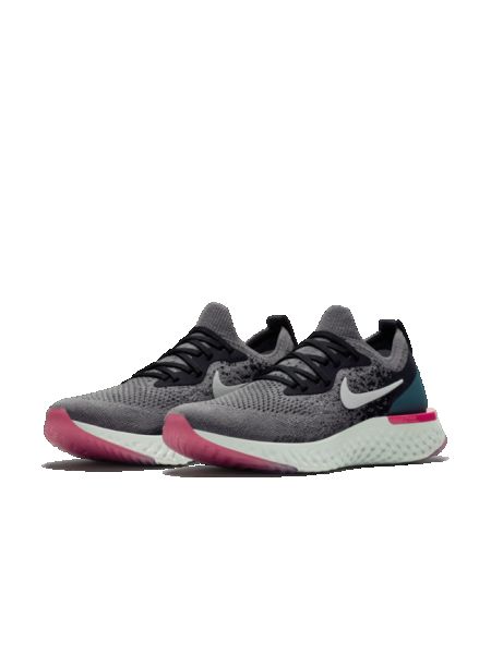 Damskie buty do biegania Nike Epic React Flyknit 1 - Szary