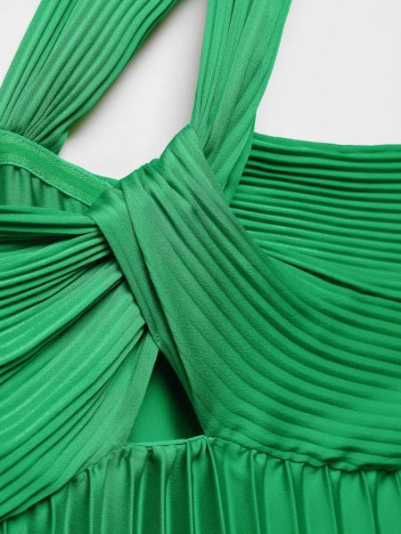 Вечерна рокля Mango зелено