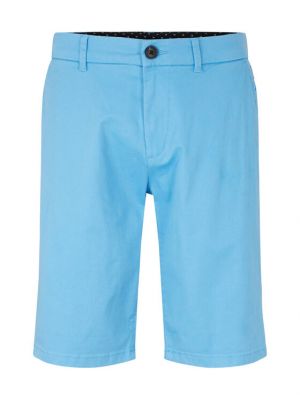 Bavlnené slim fit priliehavé džínsové šortky Tom Tailor Denim modrá