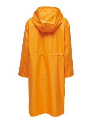 Priliehavá bunda Only oranžová