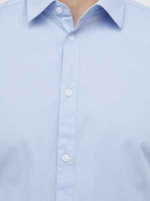 Pamučna košulja slim fit Sisley plava