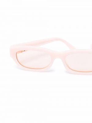 Okulary przeciwsłoneczne slim fit Huma Sunglasses różowe