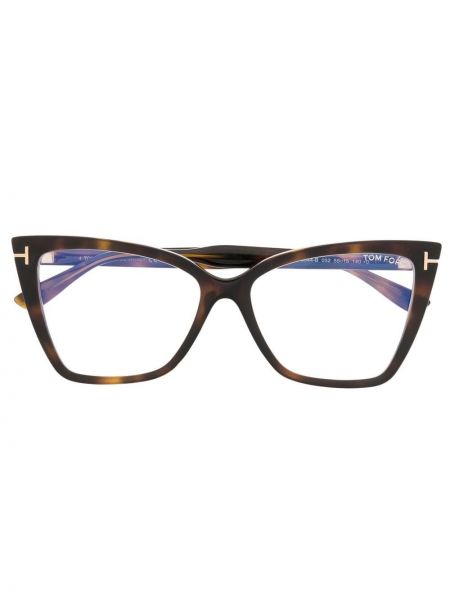 Gözlük Tom Ford Eyewear kahverengi