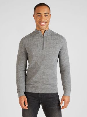Pull col roulé Olymp gris