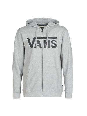 Classico hoodie con cerniera Vans grigio