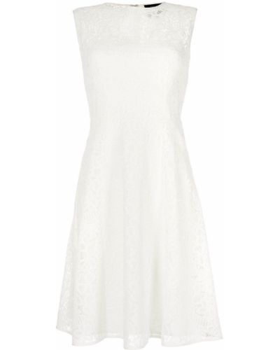 Ажурное платье без рукавов Paule Ka, белое