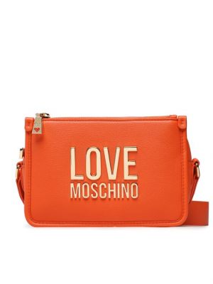 Borsa a tracolla Love Moschino arancione