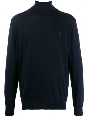 Jersey de cuello vuelto de tela jersey Polo Ralph Lauren azul