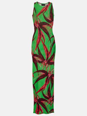 Μάξι φόρεμα με σχέδιο Louisa Ballou πράσινο