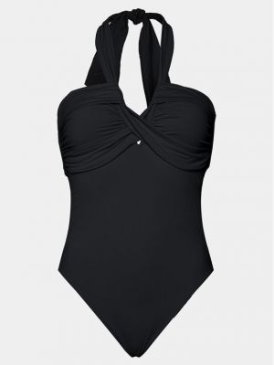 Vientisas maudymosi kostiumėlis Seafolly juoda