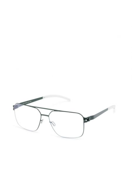 Zielone okulary korekcyjne Mykita