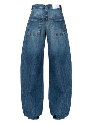 Skinny jeans Pinko blau