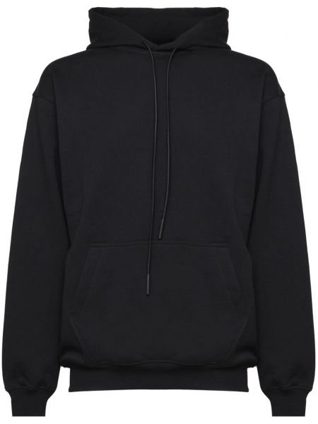 Pamuklu hoodie Giuliano Galiano siyah