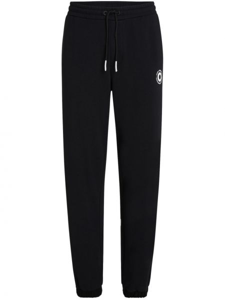 Pantalon de joggings à imprimé Karl Lagerfeld noir