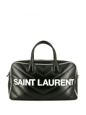 Kožená cestovná taška Saint Laurent Pre-owned
