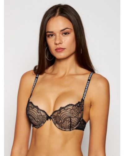 Dsquared2 Underwear Push up melltartó D8RC43140 Fekete