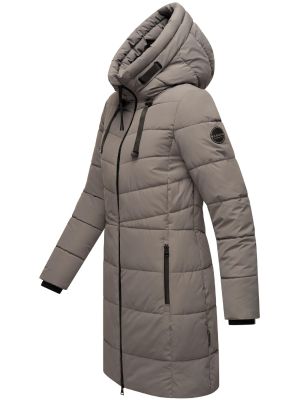 Palton de iarna Marikoo gri