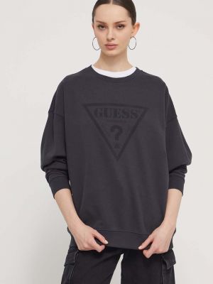 Bluza z nadrukiem Guess Originals szara