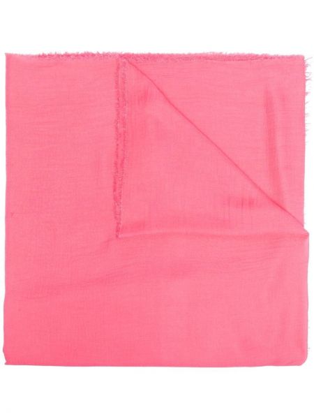 Bufanda de punto Faliero Sarti rosa