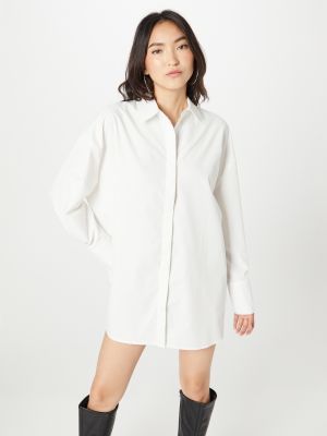 Robe chemise avec découpe dos Misspap blanc