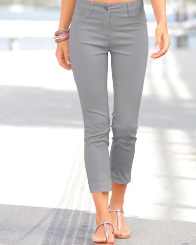 Jeans Lascana gris