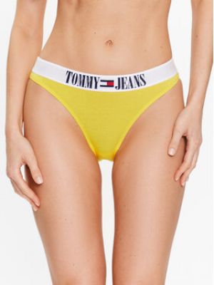 Pantalon culotte Tommy Jeans jaune