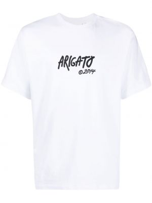 T-shirt con stampa Axel Arigato bianco
