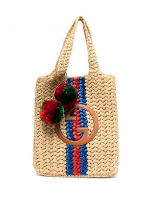 Pletená nákupná taška Gucci